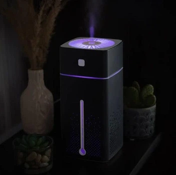 Зволожувач повітря USB-A підключення 1 л Чорний