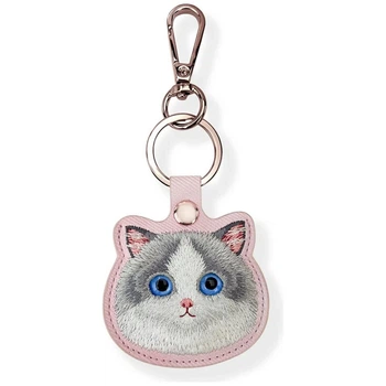 Чехол-брелок Nimmy для AirTag Big Eyed Pet 2.0 Cat Pink (N-XDY-YSK-07)