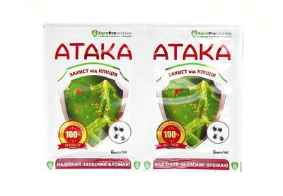 Атака AgroProtection Кліщ 6 мл (2шт.)