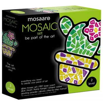 Мозаика Mosaaro Хрустальное стекло Кактус (MA2006)