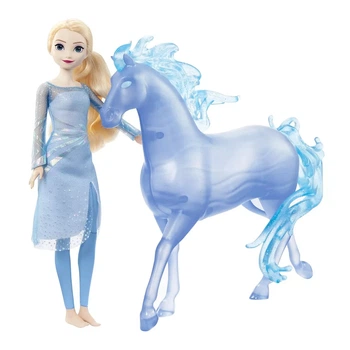 Кукла Disney Frozen Эльза и её ледяной конь Нокк (HLW58)