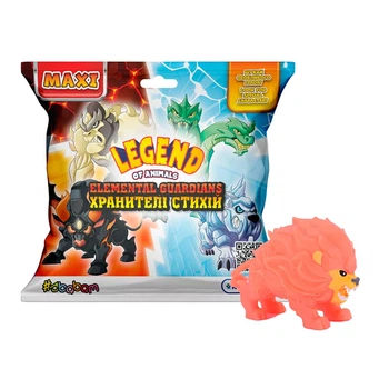 Стретч‑игрушка‑сюрприз #Sbabam Legend of Animals Maxi Хранители стихий (162/CN23)