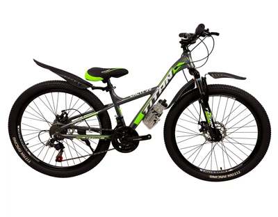 Велосипед Titan CALYPSO 26" 13" Темно-сірий-Зелений
