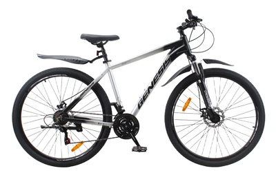 Велосипед Crossbike Genesis 29" 19" Чорний-Сірий