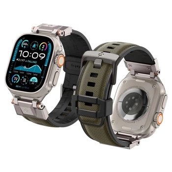 Ремінець Spigen DuraPro Armor для Apple Watch 49 46 45 44 42 мм 10 series Military Green (8809971239332)