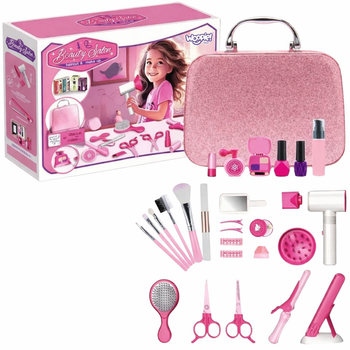 Zestaw do zabawy Woopie 2 w 1 Salon fryzjerski LK56393 (5906280656393)