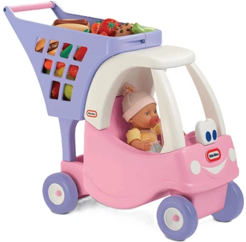 Набір для гри Little Tikes Cozy Coupe Візок для покупок Рожевий 170317PE13 (50743170317)