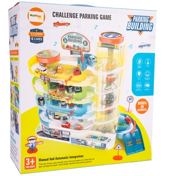 Parking MalPlay 5 poziomowy z 6 samochodami 110261 (5901924232957)