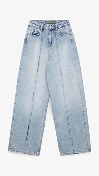 Джинсы Baggy женские GENUA G01107-0022 40 Голубой shop (2000999532764)