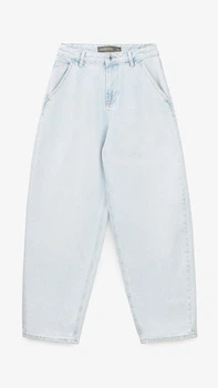 Джинсы Baggy женские GENUA G01107-0023 46 Голубой shop (2000999532719)