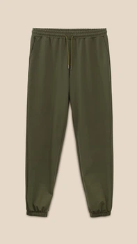 Спортивные штаны однотонные мужские LAWA MBC02320 3XL Оливковый shop (2000999531392)