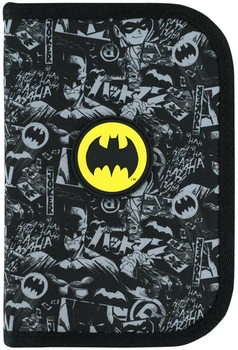 Пенал школьный Kite DC Batman 1 отделение 20.5x14x4 см Разноцветный (DC26-622)