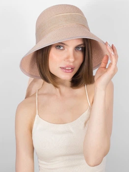 Шляпа женская Vilss Люче LU-070-08 56-59 Пудра (ROZ6501086892)