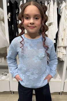 Джемпер Escabel Kids 116 см Голубой (2125000898865)