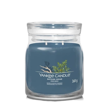Ароматическая свеча Bayside Cedar Medium Yankee Candle