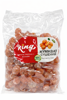 Кумкват King сушёный с сахарной пудрой, 1 кг