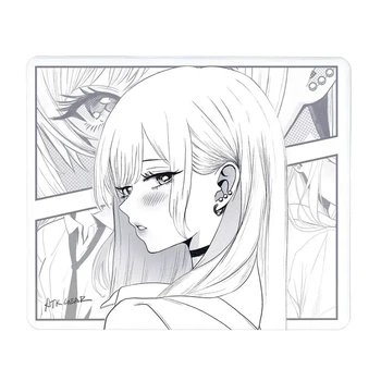 Коврик для мыши ATK Anime – Reverie White с покрытием Control размера 490×420 мм, 4 мм толщина, XSoft подкладка, из полиуретана