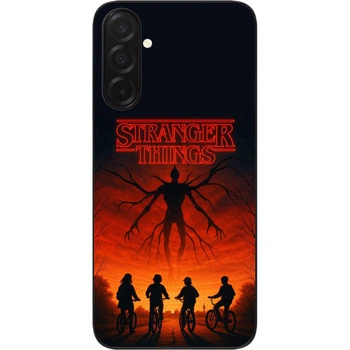 Силіконовий чохол SMTT для Samsung Galaxy A37 із принтом Stranger Things Вікна