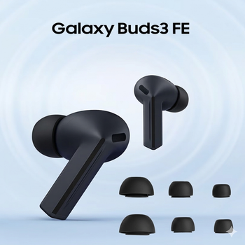 Силиконовые амбушюры Samsung Galaxy Buds 3 Fe | Galaxy Buds 3 Fe Черный