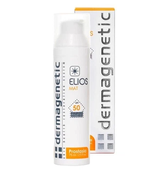 Крем солнцезащитный для лица Dermagenetic Elios Mat SPF 50 матовый 75 мл