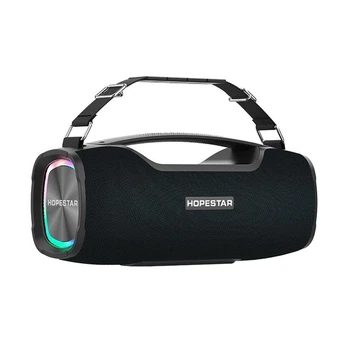 Портативна бездротова Bluetooth колонка Hopestar A6X |BT5.0, 55W, TWS, AUX/TF/USB, 4h, IPX6| Black