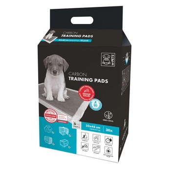 Одноразовые пеленки с бамбуковым углем для собак M-Pets Carbon Training Pads 45х33 см / 30 шт. (6953182724339)