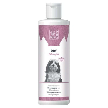 Сухой шампунь для ухода за кожей и шерстью собак любых пород M-Pets Dry Shampoo 200 мл (6953182732198)