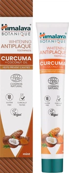 Відбілювальна зубна паста з куркумою та кокосовим маслом - Himalaya Herbals Botanique Turmeric & Coconut