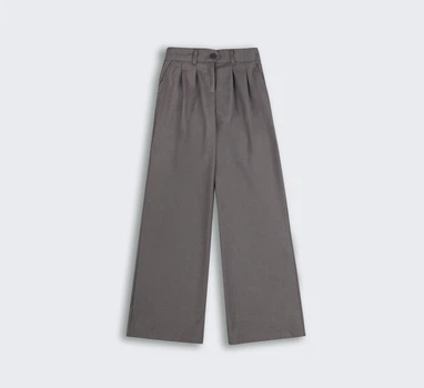Подростковые школьные брюки для девочки Бемби City collection SHR850-X00 158 см Серые (26850725371.X00)