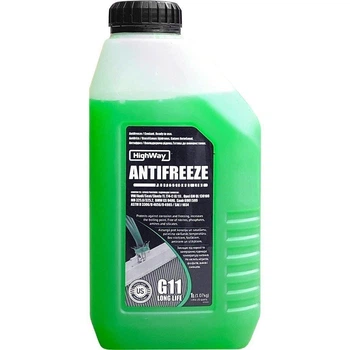Антифриз ANTIFREEZE-40 LONG LIFE G11 зеленый 1л HighWay