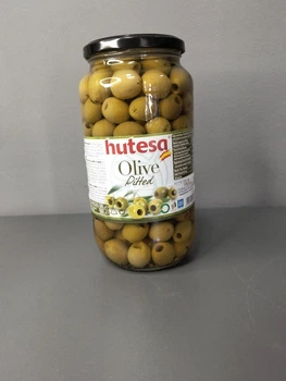 Оливки зелені б/к ТМ "HUTESA" 900мл/скло