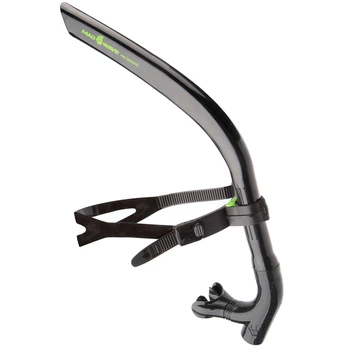 Трубка фронтальная дыхательная для плавания PRO SNORKEL черный M077301