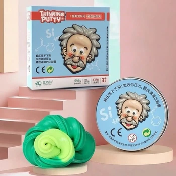 Розумний Пластилін HAND GUM Termo Зелений змінюючий колір від температури (01742)