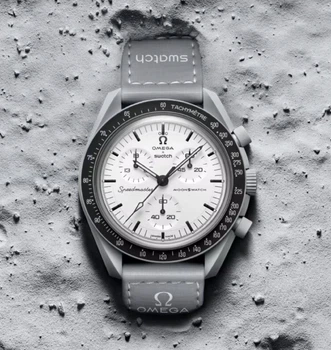 Наручний годинник Swatch x Omega Bioceramic MoonSwatch 1965 SO33M106