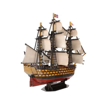 Пазл Cubic Fun Трехмерная головоломка-конструктор HMS Victory (T4019h) Cubic Fun T4019h 1025648