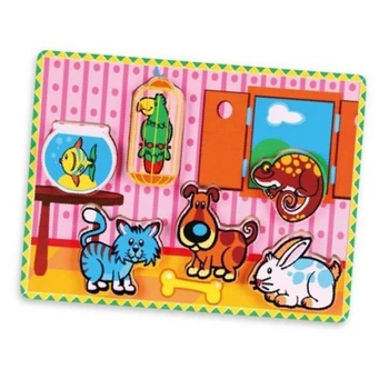 Пазл Viga Toys Домашние животные (56440) Viga Toys 56440 1024959