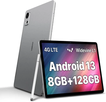 Планшет 10.1" UMIDIGI G5 Tab 4+4/128GB 4G 2-SIM 8 ядер Android 13 6000 mAh Сірий Б/В