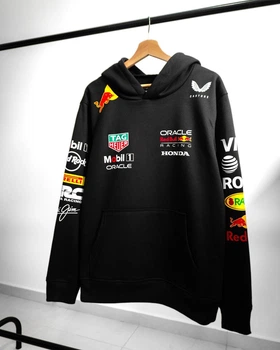 Худі Red Bull Racing з логотипами спонсорів Formula 1 M Чорне