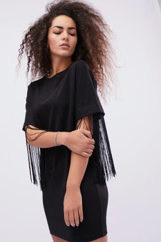 Сукня жіноча oversize Carica KP-5999-8 59078 M чорний