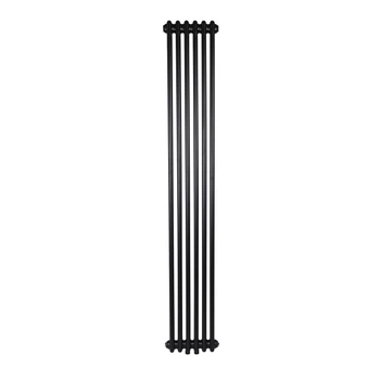 Вертикальний трубчастий радіатор Warmwell Column 2 1800×290 чорний (CL218029MB)