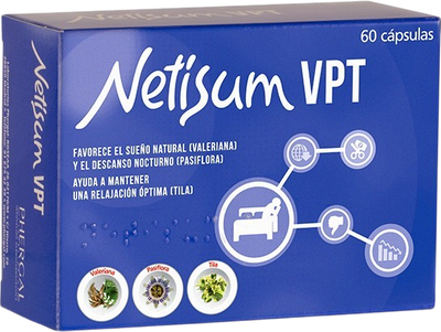 Suplement diety Phergal Netisum VPT 60 kapsułek (8429449081654)