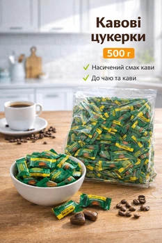 Кавові цукерки Make Joy Coffee Candy 500 г