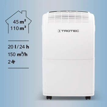 Осушувач повітря Trotec TTK 75 E до 45 м², 20 літрів