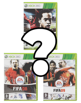 Гра Microsoft Xbox 360 FIFA 07 08 09 в Асортименті Англійська Версія Б/У