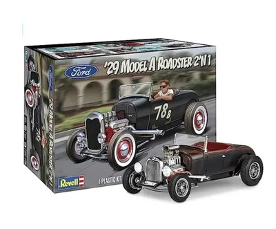 Збірна модель 1:25 автомобіль '29 Model A Roadster 2'n1 Revell 14463