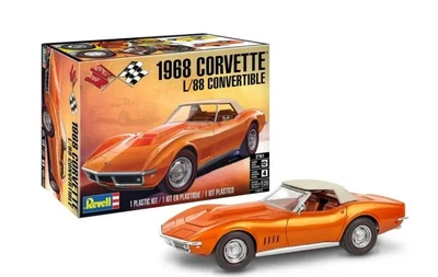 Збірна модель 1:25 автомобіль 68 Corvette L-88 Roadster Revell 14572