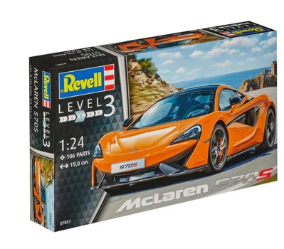 Збірна модель 1/24 спорткар McLaren 570S Revell 07051