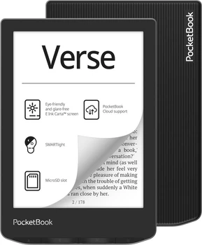 Електронна книга з підсвічуванням PocketBook 629 Verse Mist Grey (PB629-M-CIS, PB629-M-WW)