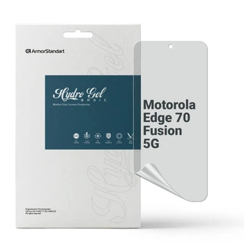 Захисна плівка для Motorola Edge 70 Fusion 5G гідрогелева ударостійка протиударна бронеплівка Matte на телефон ArmorStandart захист скла матова плівка (ARM91009)