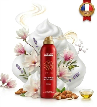 Парфумована гель-піна для душу Lacura Spa Harmony з ароматом магнолії та мигдалю 200мл